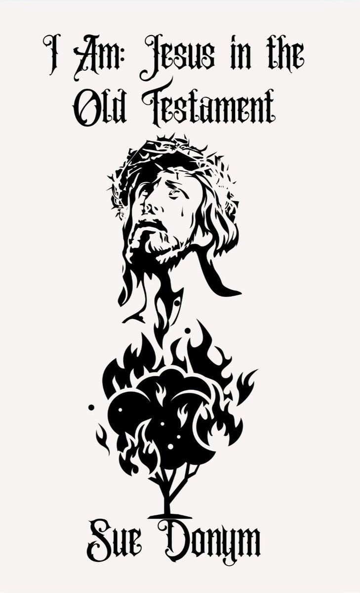 Premade faith book cover design — I Am: Jesus in the Old Testament